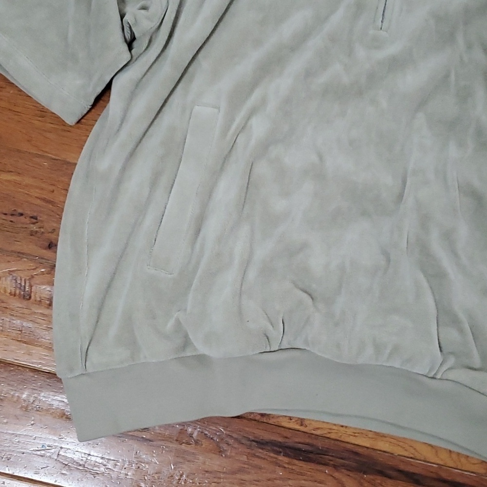 Fear of God Essentials Half Zip Terry Cloth pullover sweater - Picture 6 of 13